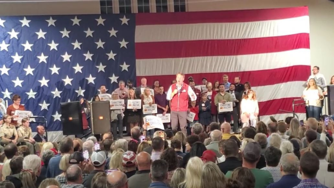 [Full Video] Christine Drazan Rally Features Guest Speaker Gov. Glenn